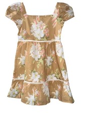 Janie And Jack Girls Floral Dress Size 6 NWOT