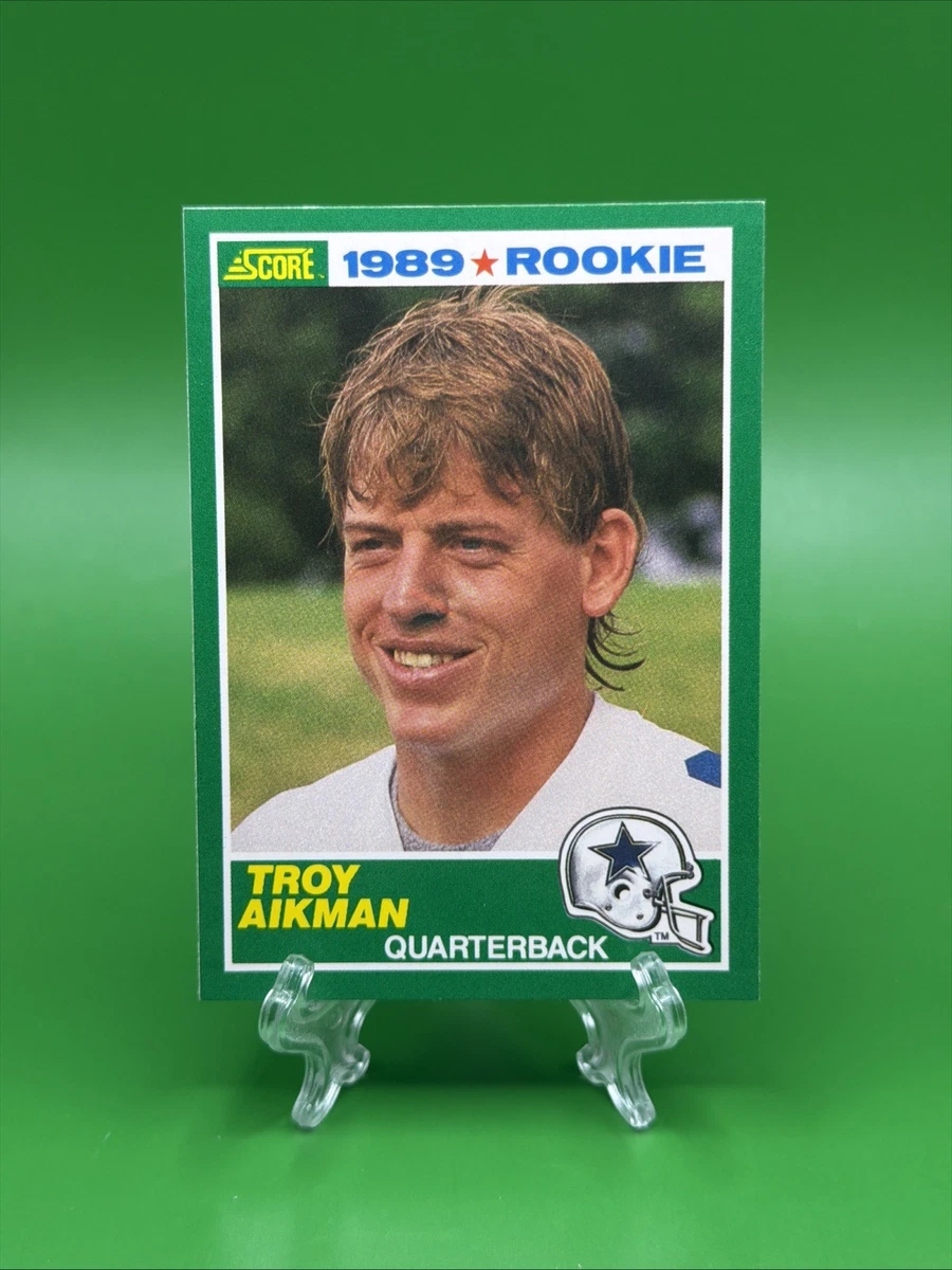Troy Aikman Football SCORE Sports Trading Cards for sale | eBay