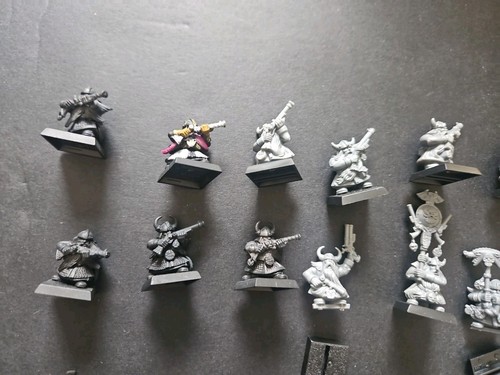 20x Dwarf Thunderers Battle for Skull Pass Plástico Warhammer Fantasía Viejo Mundo - Imagen 4 de 6