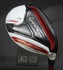 TaylorMade Aeroburner 19° 3 Hybrid Stiff Graphite Shaft TaylorMade Grip*