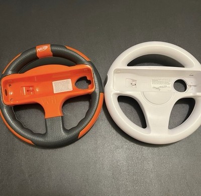 Nintendo and Nerf Foam Wii Steering Wheels