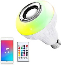 LED Music Bulb - Wireless Color Changing W/ Remote Control FREE SHIPPING a