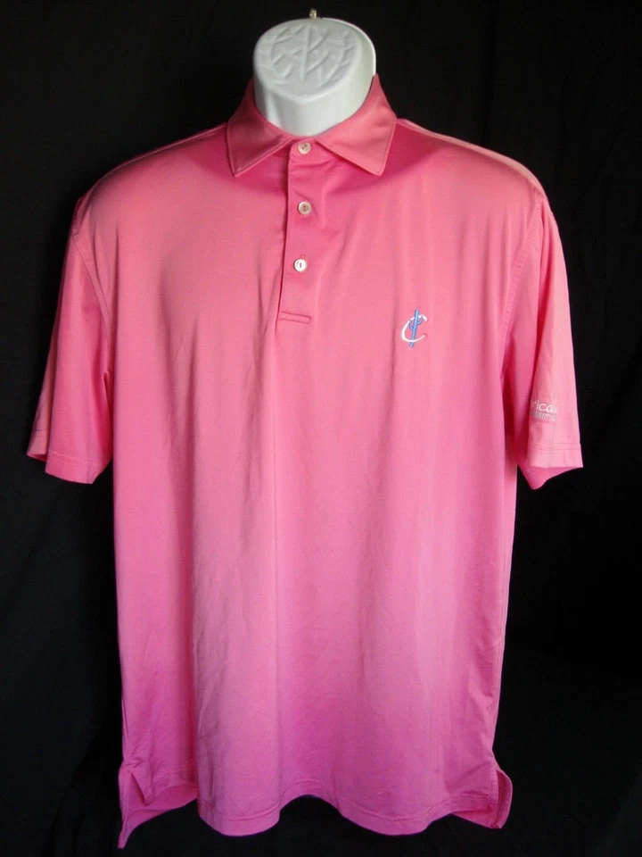 LOTE-10 POLOS PETER MILLAR, NIKE, ADIDAS, PUMA, ECT POLI SÓLIDO S/S CON LOGOTIPOS M Foto 2 de 4