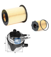 KIT FILTRI FORD FOCUS II 1.6 TDCI 80kw 110CV  ARIA OLIO GASOLIO  2004   2012