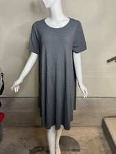 ASOS Women's Gray Short Sleeve Tshirt Dress Size 14