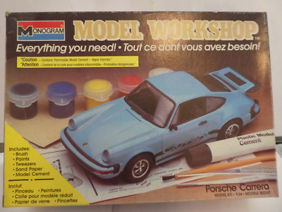 RARITÄT MONOGRAM 1:25 PORSCHE 911 MODEL WORKSHOP aus 1989  NEU OVP!