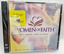 CD WOMEN OF FAITH - Joy, Grace, Love, Peace (2 CDs, 2001, Integrity Music) - NEW