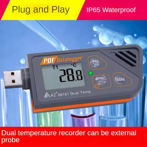 Nuovo Registratore Dati USB Impermeabile Temperatura Umidità e Pressione Atmosferica - Foto 7 di 10