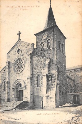 CPA 07 SAINT AGREVE L'EGLISE