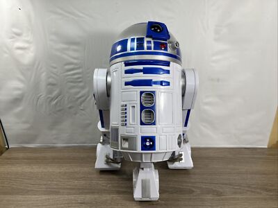 THINKWAY TOYS Star Wars R2-D2 Interactive Robotic Droid RC Works But NO  Remote