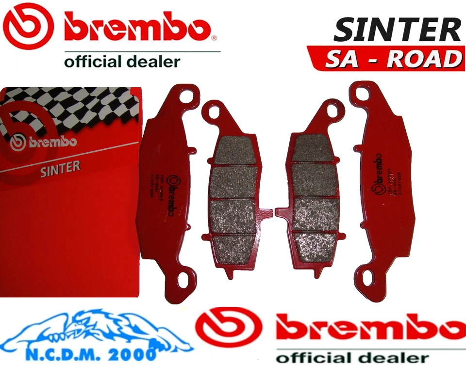 Brembo SA Front + Rear Brake Pads Kawasaki Versys 650 2011 2012 Foto 2 de 4