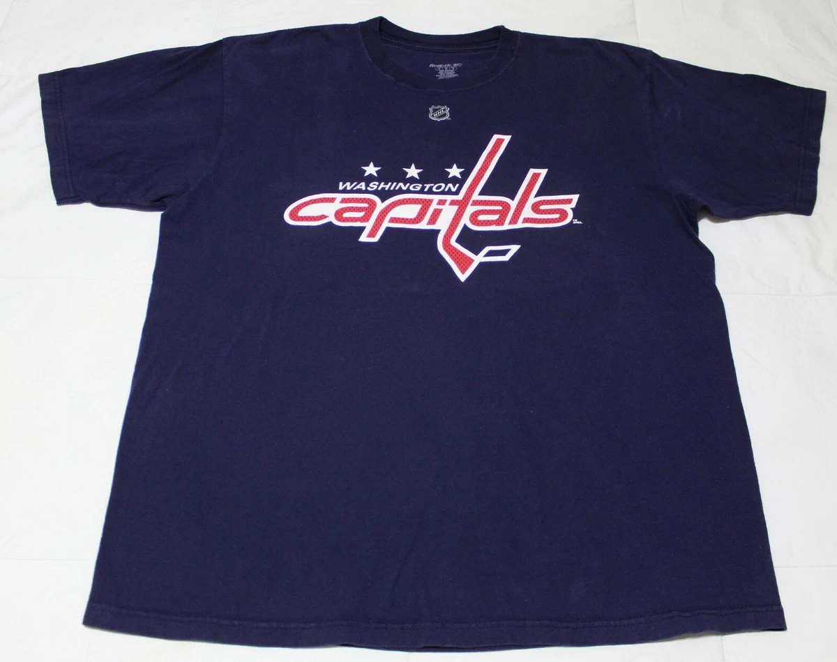 NHL WASHINGTON CAPITALS Alexander Ovechkin 8 Reebok Cotton Shirt