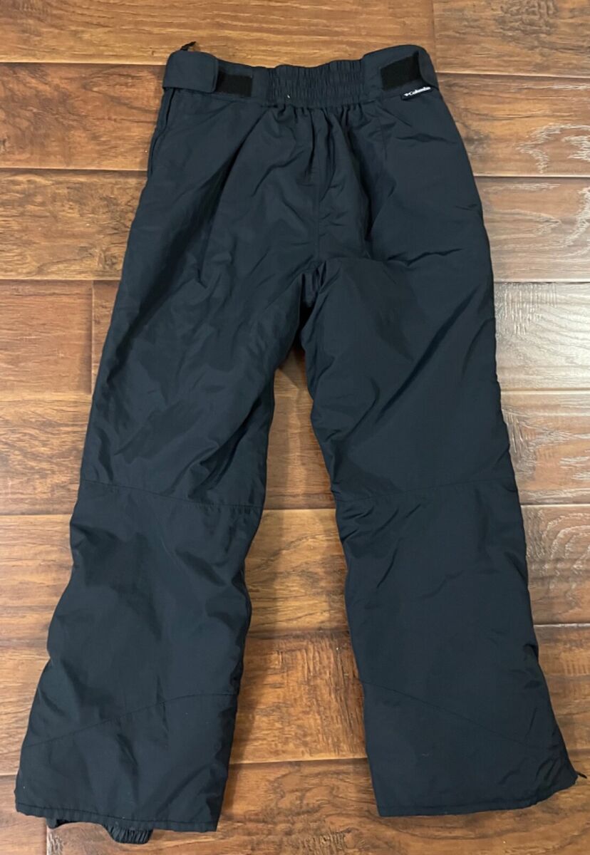 Columbia Sportswear Full Side Zip Legs Black Snow/Ski Pants Columbia Sportswear Full Side Zip Legs Black Snow/Ski Pants