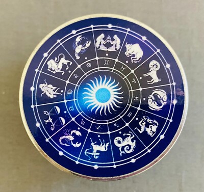 Horoscope Astrology Aluminum Grinder 56mm 4 Piece Hand Mueller 