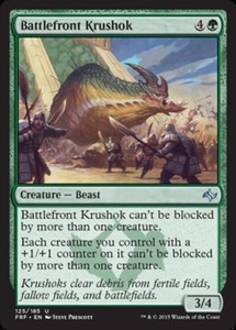Battlefront Krushok x4 - Fate Reforged - NM-Mint, English - Fate Reforged