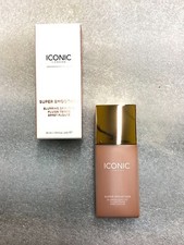 Iconic London SUPER SMOOTHER Blurring Skin Tint  Warm Tan  1.01 Fl Oz 30mL