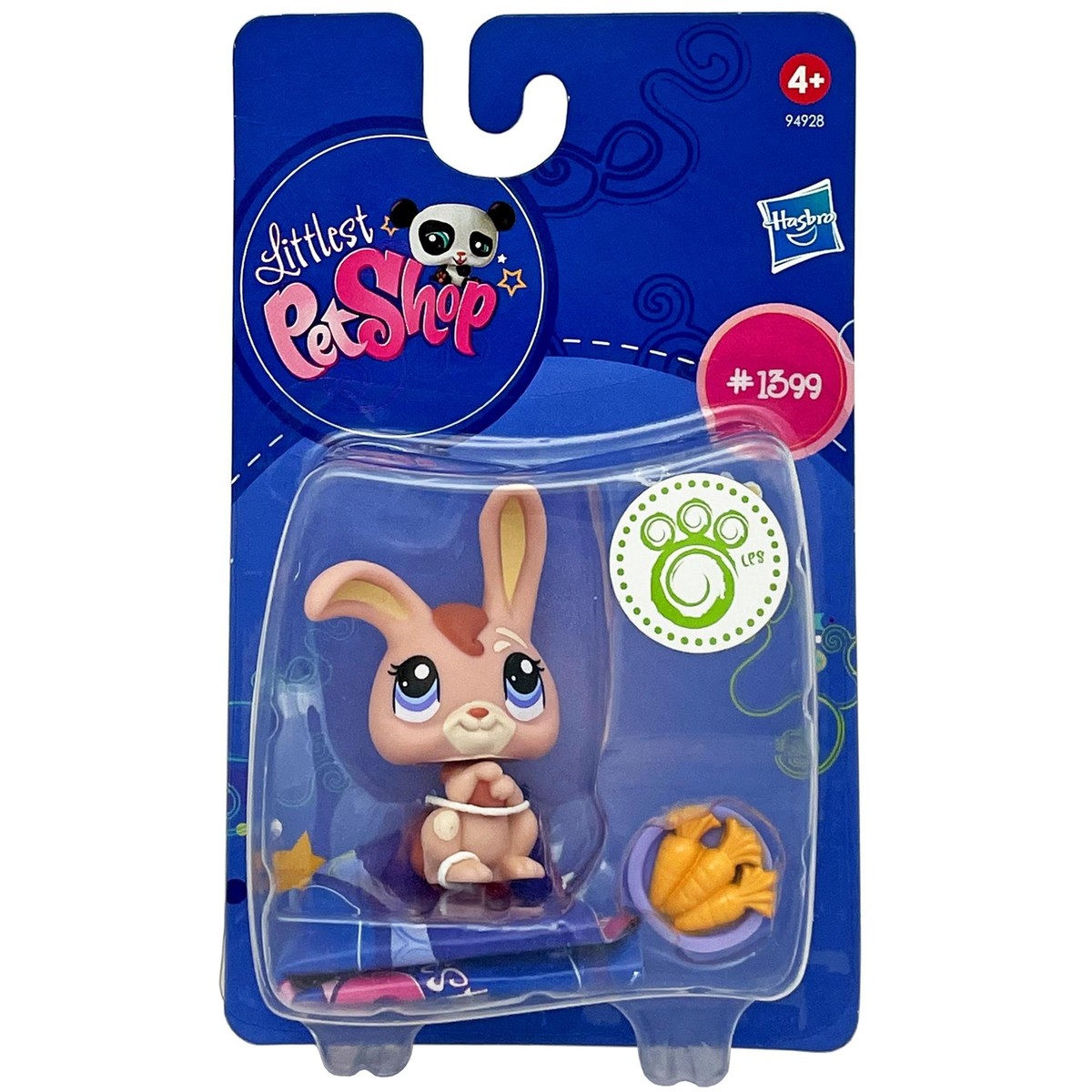 Figurine Littlest Pet Shop Hasbro - Lapin Garenne 1399 - Occasion - Animal Chien (thème) - Collection Jouet Vintage
