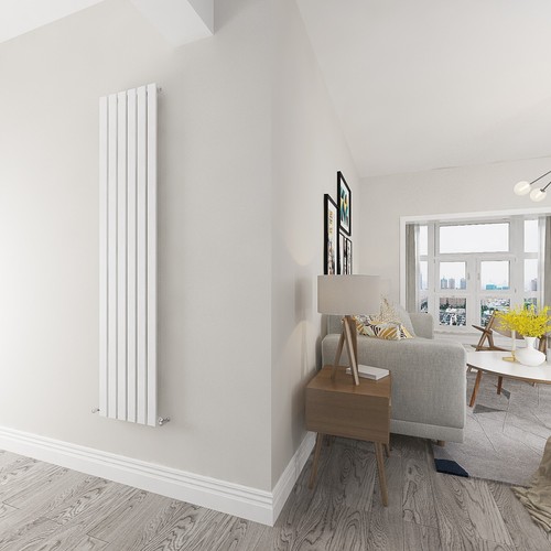 Designer Oval Column Flat Panel Radiator Horizontal Vertical Central Heating Rad - Picture 347 of 387