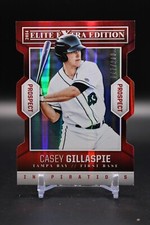 Casey Gillaspie, Tampa Bay Rays, 2014 Panini Elite Extra Edition, 047/200, #20