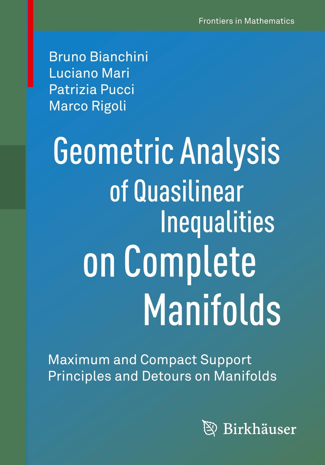 Thumbnail - Geometric Analysis Of Quasilinear Inequalities On Complete Manifolds |