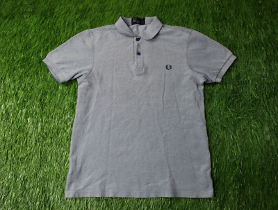 FRED PERRY ORIGINAL MEN CASUAL SLIM FIT POLO SHIRT T-SHIRT JERSEY SIZE S SMALL - Image 1 of 4
