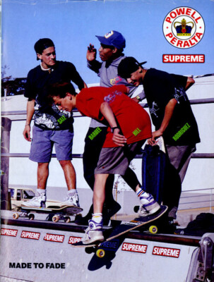 スケートボード Powell 1997 ChineseBones print S/S Tee POWELL PERALTA Supreme Skateboard Tee Shirt BONES BRIGADE | eBay