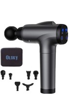 Massage Gun Deep Tissue Handheld Electric Muscle Massager High Intensity Perc...