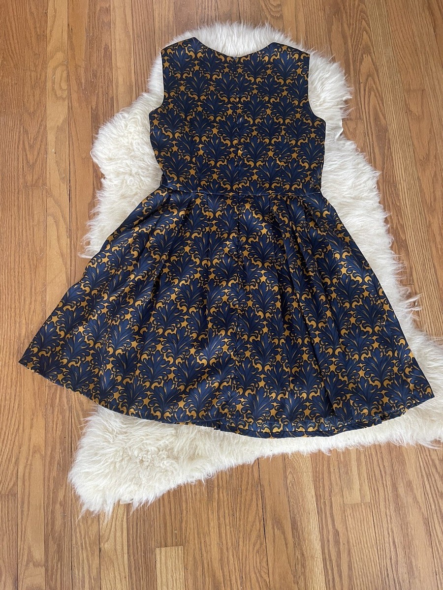 Vintage 100% Silk Miu Miu Dress Size 42 Fit N Flair | eBay