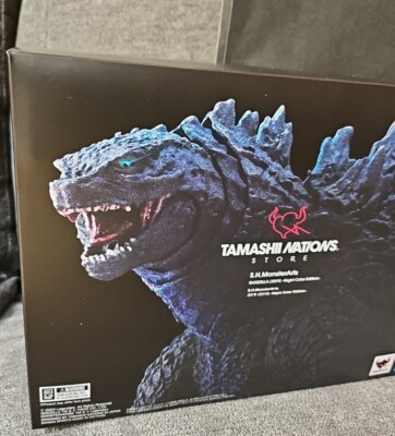S.h. MonsterArts Godzilla (2019) Night Color Edition-Exclusive
