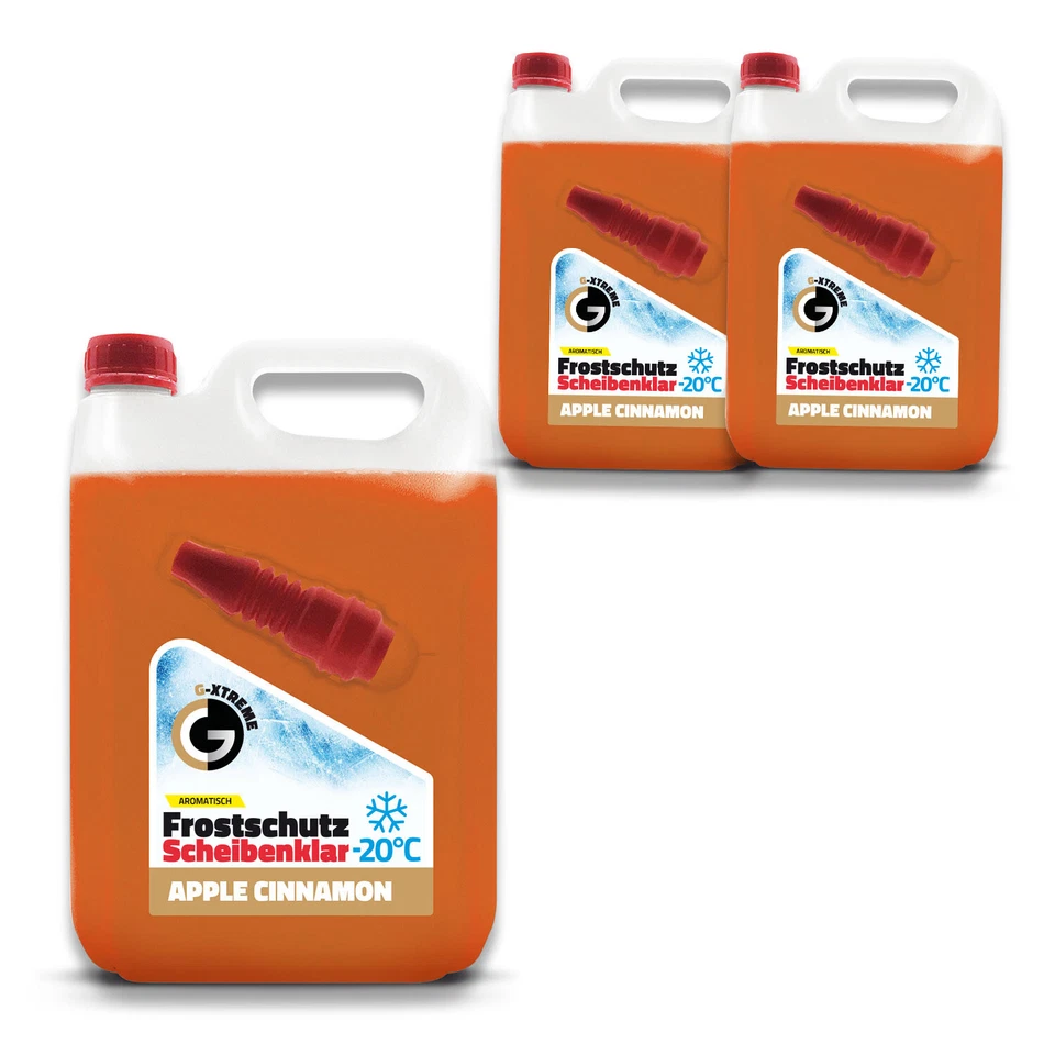 Scheibenfrostschutz Apple&Cinnamon Duft Schlierenfreier Scheibenklar Winter 10L - Bild 2 von 4