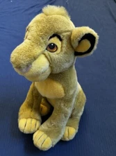 Simba The Lion King Sitting Plush Walt Disney World 15 Inch