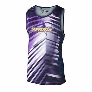 Nrl Melbourne Storm Platinum Singlet Size Small Sale Price Ebay