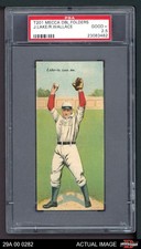 1911 T201 Mecca Joe Lake / Bobby Wallace Browns HOF PSA 2.5 - GD+