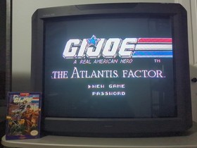 * G.I. Joe: The Atlantis Factor (Nintendo NES 1992) Complete CIB