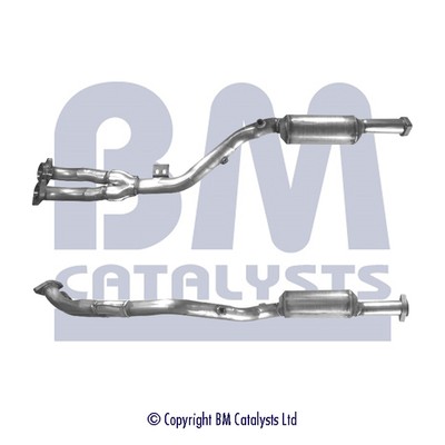 Non Type Approved Catalytic Converter fits BMW 540 E34 4.0 Left 93 to 96 BM New - Picture 2 of 2