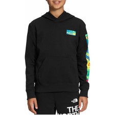 The North Face Boy's Black Camp Fleece Hoodie - Youth Medium