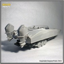 390X Offshore Racing cat boat model with arti...