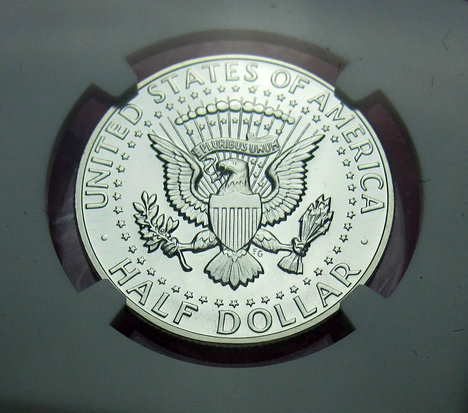 1964 KENNEDY SILVER HALF DOLLAR NGC PF 69 CAMEO PR69 CAM VERY NICE - Image 4 of 4