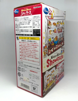 Re-Ment Disney Mickey & Minnie Showcase Display Case with Stickers