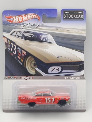 Hot Wheels 2012 Racing Stockcar - '57 Plymouth Fury - Red