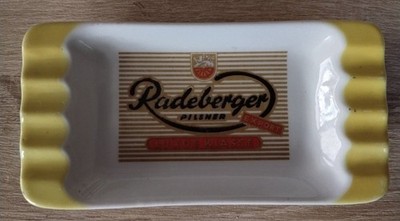 Alter Radeberger Export Aschenbecher Keramik Bier Werbung