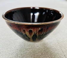 Unused items Tea ceremony Tenmoku tea bowl Omotesenko