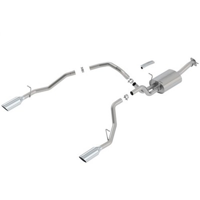 Borla 140753 ATAK Stainless Cat Back Exhaust Kit for 2019-2026 Ram 1500 5.7L V8