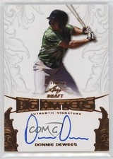 2015 Leaf Ultimate Draft Big Hitters Bronze Etched Foil Donnie Dewees Auto 16to