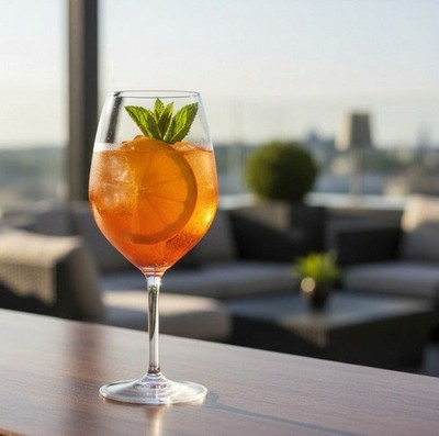 Aperol SPRITZ  Glas 6 x  Kunststoff, Trinkglas, unzerbrechlich Tritan 510ml,  03