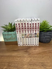 Kamui manga Volumes 1-9 English by Shingo Nanami