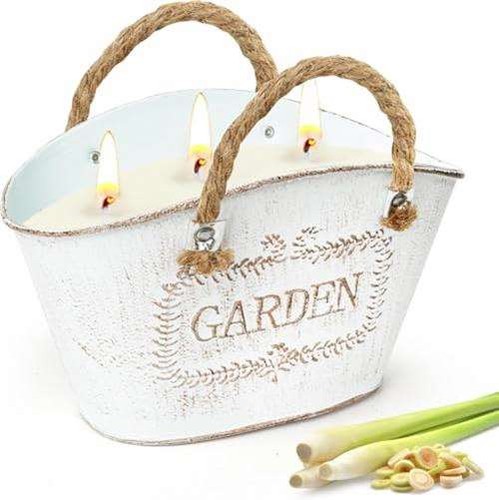 20Oz Citronella Candle Outdoor, 150H Large Citronella  Assorted colors