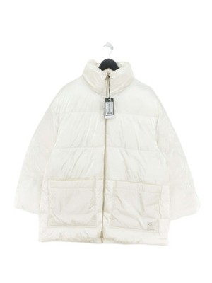Armani Exchange Damen Mantel XL Weiß Polyamid Neu Mit Etikett