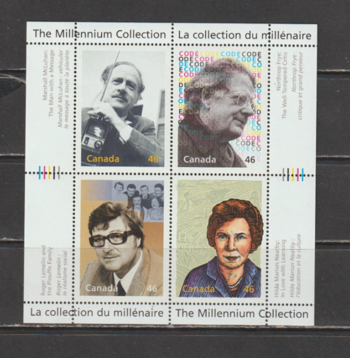 Canada 2000 The Millennium Collection Souvenir Sheet MNH - Image 1 of 1