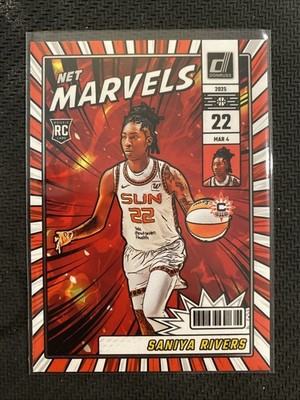 2025 Panini Donruss WNBA - Net Marvels Saniya Rivers #5 (RC) | eBay